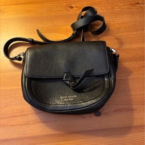 Kate Spade Black Leather Belt Bag